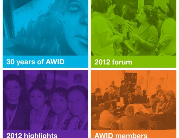 2012 AWID Annual Report EN tile