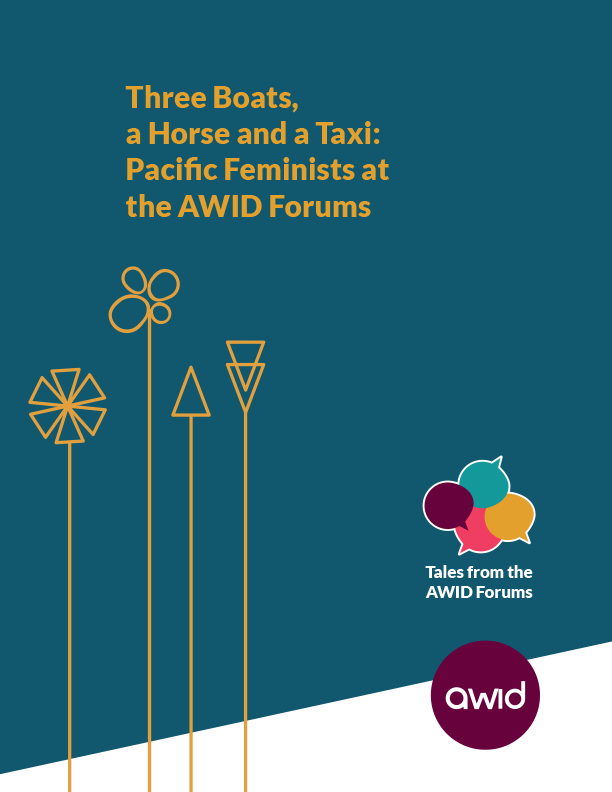 Three Boats, a Horse and a Taxi: Pacific Feminists at the AWID Forums ...