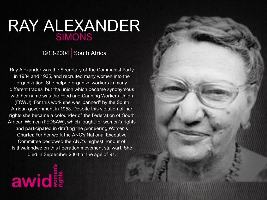 Ray Alexander Simons | AWID