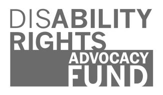 Disability Rights Advocacy Fund