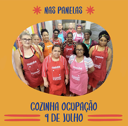 Photo of Cozinha Ocupação 9 de Julho team in aprons