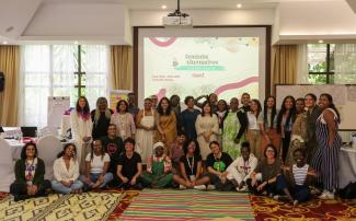 FEAs school attendees and AWID staff during the school session in 2026