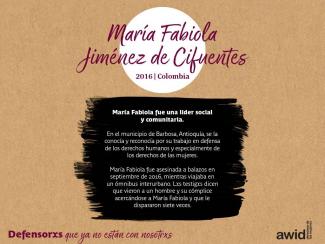 María Fabiola Jiménez de Cifuentes (SP)
