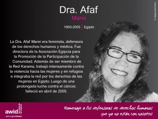 Dr. Afaf Marei (SP)