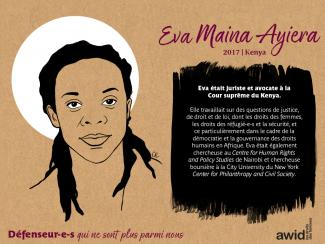 Eva Maina Ayiera (FR)