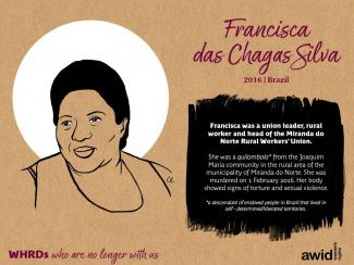 Francisca das Chagas Silva (EN)