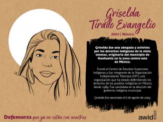 Griselda Tirado Evangelio | AWID