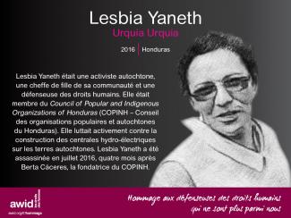 Lesbia Yaneth Urquía Urquía (FR)