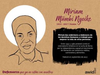 Miriam Mũmbi Nyoke (SP)