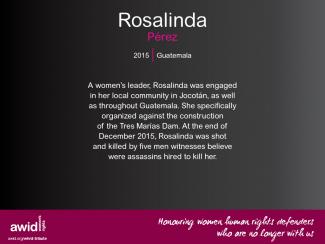 Rosalinda Pérez (EN)
