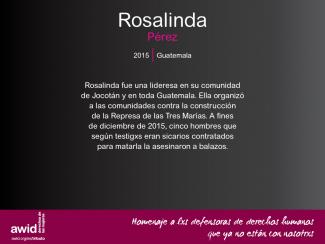 Rosalinda Pérez (SP)