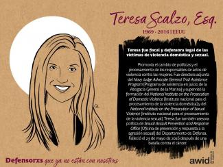Teresa Scalzo, Esq. (SP)