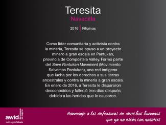 Teresita Navacilla (SP)